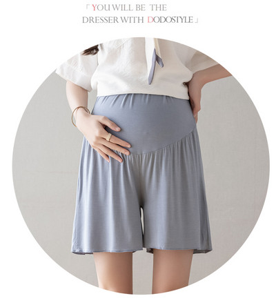 M-4XL Suures suuruses rasedatele lühikesed püksid laia säärega rasedatele lühikesed püksid ühevärvilised rasedusaapad