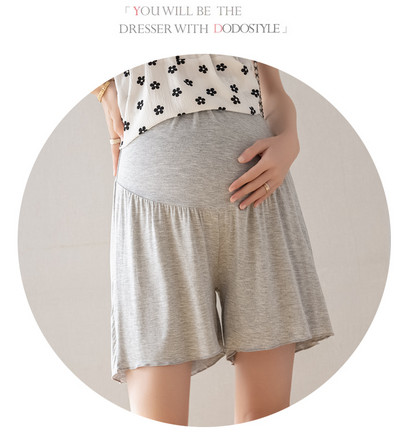 M-4XL Suures suuruses rasedatele lühikesed püksid laia säärega rasedatele lühikesed püksid ühevärvilised rasedusaapad