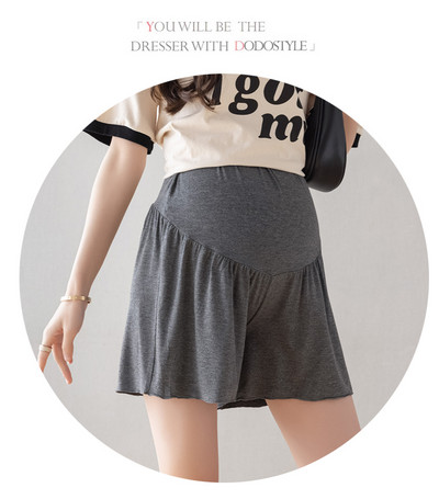 M-4XL Suures suuruses rasedatele lühikesed püksid laia säärega rasedatele lühikesed püksid ühevärvilised rasedusaapad