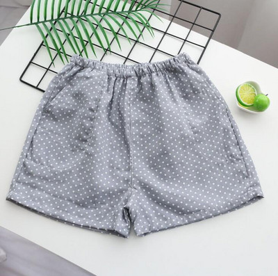 Puuvillased naiste pidžaamad lühikesed püksid, millel on lilledega trükkimine, lühikesed lahtised kodusalongi magamispüksid kevadiste kodupükste jaoks