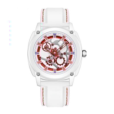 UTHAI CQ204 uus elektrooniline kvartsist meeste käekell Mood vaba aja spordi trendi silikoonist vee- ja põrutuskindel meeste käekell