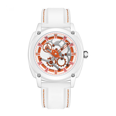 UTHAI CQ204 uus elektrooniline kvartsist meeste käekell Mood vaba aja spordi trendi silikoonist vee- ja põrutuskindel meeste käekell