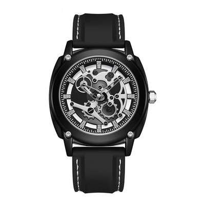 UTHAI CQ204 uus elektrooniline kvartsist meeste käekell Mood vaba aja spordi trendi silikoonist vee- ja põrutuskindel meeste käekell