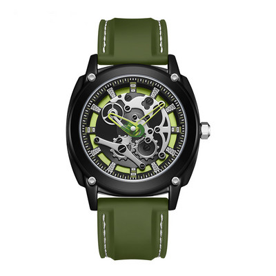 UTHAI CQ204 uus elektrooniline kvartsist meeste käekell Mood vaba aja spordi trendi silikoonist vee- ja põrutuskindel meeste käekell