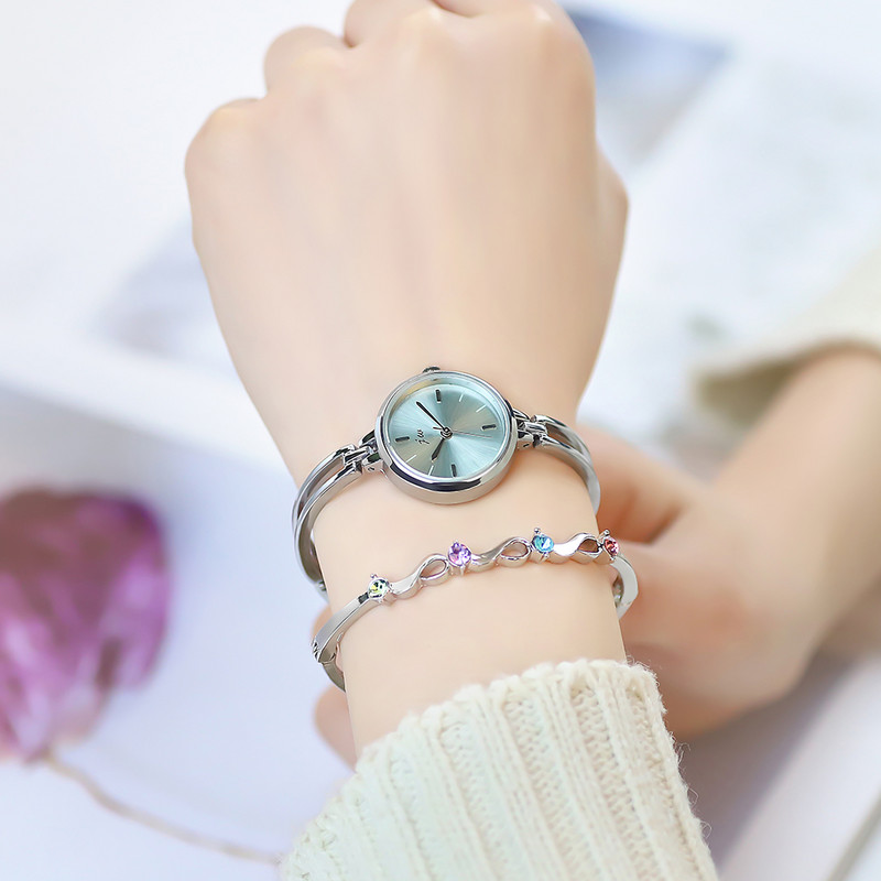 Divat kis számlapú, rózsa arany női karórák luxus ötvözet szíjas női karkötő óra ajándék Relogio feminino kvarc óra nőknek