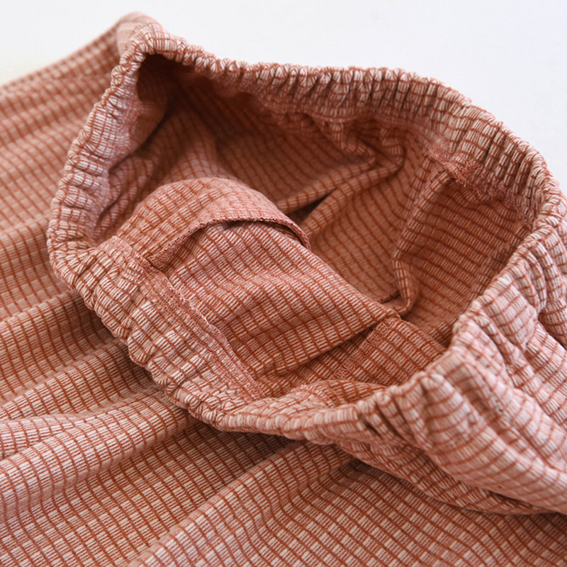 Alvónadrág Női De Velvet Őszi Téli Nadrág Vastag Kívül hordható Kockás Egyenes nadrág Otthoni ruhák