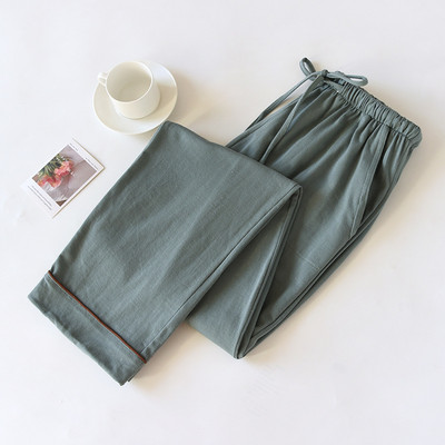 Puhas puuvillased unepüksid naiste pantalones de mujer lihtsad armastajad 100% puuvillased kodupüksid vabaaja pidžaamapüksid meestele