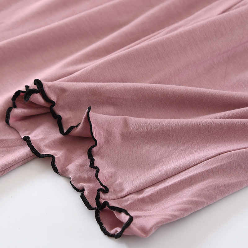 Pantaloni de dormit din bumbac moale pentru femei, primăvară, vară, pentru fete, pentru acasă, pantaloni, lenjerie de dormit, pantaloni pentru femei, pantaloni de pijama slăbiți.