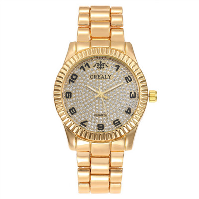 Jauns modes tērauda siksniņa vīriešu pulkstenis Rhinestone digitālais sejas sieviešu pulksteņi Full Sky Star vīriešu sieviešu pulkstenis Relogio sieviešu pulksteņi