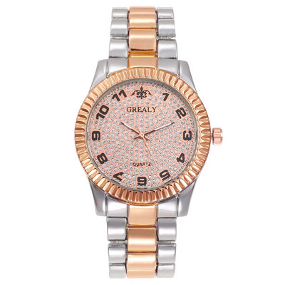 Jauns modes tērauda siksniņa vīriešu pulkstenis Rhinestone digitālais sejas sieviešu pulksteņi Full Sky Star vīriešu sieviešu pulkstenis Relogio sieviešu pulksteņi