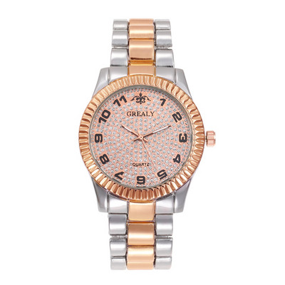 Jauns modes tērauda siksniņa vīriešu pulkstenis Rhinestone digitālais sejas sieviešu pulksteņi Full Sky Star vīriešu sieviešu pulkstenis Relogio sieviešu pulksteņi