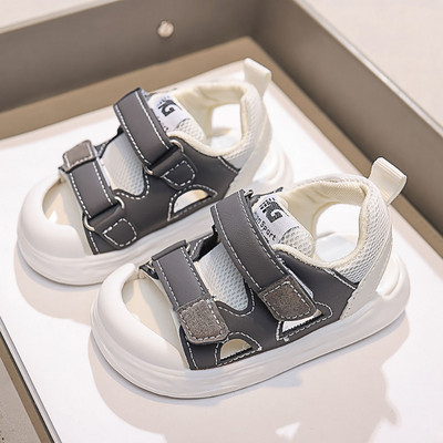 Korea stiilis spordisandaalid lastele Ergonoomika suvised väikelaste kingad Pehme tallaga libisemiskindlad rannasandaalid lastele Poistele Tüdrukutele