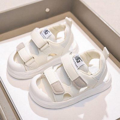 Korea stiilis spordisandaalid lastele Ergonoomika suvised väikelaste kingad Pehme tallaga libisemiskindlad rannasandaalid lastele Poistele Tüdrukutele