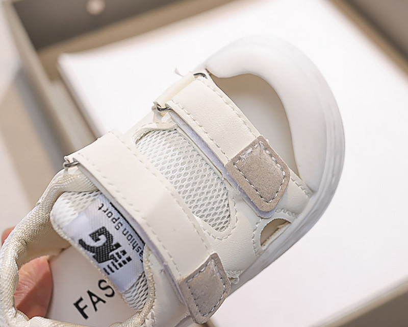 Korea stiilis spordisandaalid lastele Ergonoomika suvised väikelaste kingad Pehme tallaga libisemiskindlad rannasandaalid lastele Poistele Tüdrukutele