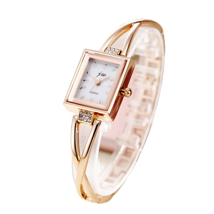 Naiste käekellad Mood Square Naiste kvartskellad Käekellad Lihtne roosakuldne Luksuslik Reloj Mujer Relogios Bayan Kol Saat