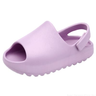 Jauni zīdaiņi, mazuļi, bērni, pievelkamās modes sandales, zēni, meitenes, putuplasta pludmales vasaras slidkalniņi, viegli ūdens apavi