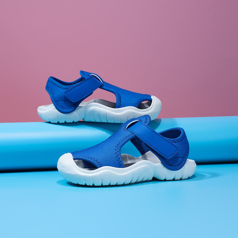 Uus saabumine Suvine Lastele Rannapoistele Vabaaja sandaalid Lastejalatsid Kinnise varbaga Baby Libisemiskindlad Sportsandaalid Tüdrukutele Eu Suurus 22-33