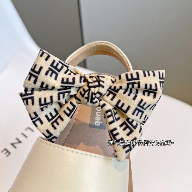 Unishuni väikelaste tüdrukute sandaalid beebiprintsess avatud varvastega suvekingad lastele kikilipsuga rannasandaalid, libisemiskindlad pehme tallaga pliidid