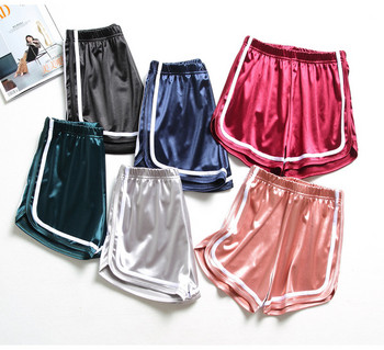 Πιτζάμες για γυναίκες Summer Sports Shorts Running Fitness Shorts pantalones mujer verano 2022 pj παντελόνι Σατέν παντελόνι πιτζάμα femme