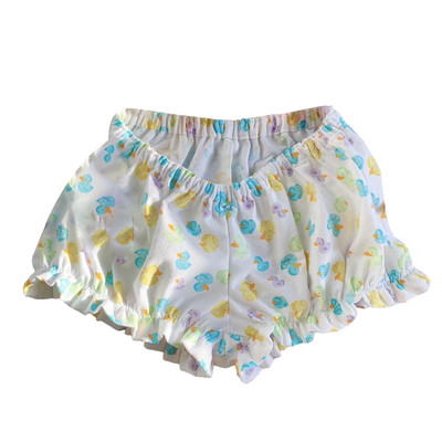 Y2K rūtaini pidžamas šorti elastīga josla, volānveida apdare atpūtas šorti Kawaii Aesthetic Cottage pidžamas apakšā Bikses mājas apģērbs pludmales apģērbs