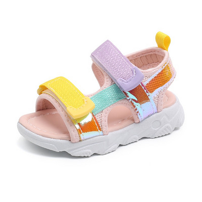 Baywell Fete Sandale Vară Copii Pantofi Moda Ușoare Moale Flats Copii Mici Bebeluși Băieți Sandale Sugari Casual Plajă Copii Pantofi