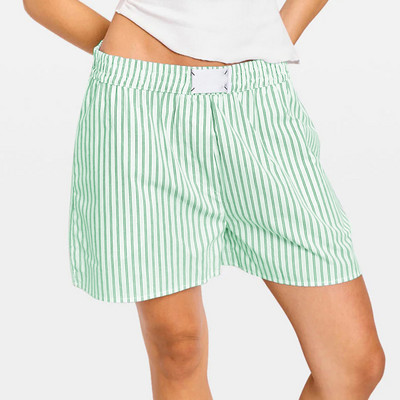 Suvised naiste Y2K ruudulised pidžaamapüksid triibuline elastne vöökoht lahtised unepüksid suvised vabaaja ruudulised Pj-põhjaga koduriided