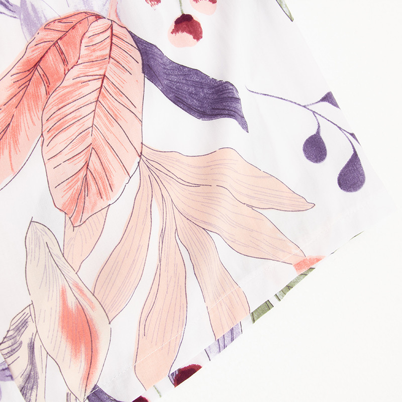 Hingavad viskoosist kerged naiste lühikesed püksid, S-3XL, lillemustriga magamisriided.