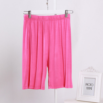 Suures suuruses pidžaamad, uued suvised naiste lühikesed püksid magamisriided, ühevärvilised, moodsad magamisriided koduriided lahtised elastsed vöökohad puhkeriided