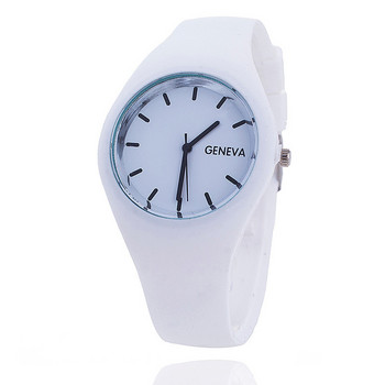 Γυναικεία ρολόγια Geneva Fashion Casual Sport Πολύχρωμα ρολόγια ζελέ Ρολόγια χειρός σιλικόνης Χαλαζίας Κορίτσι Φτηνή τιμή Dropshipping