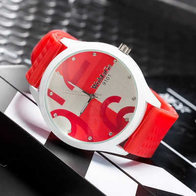 Womage Sieviešu Pulksteņi Modes Jauki Rozā Lieli Pulksteņi Sieviešu Sieviešu Gilrs Silikona sporta Pulksteņi Kvarca Rokas pulksteņi
