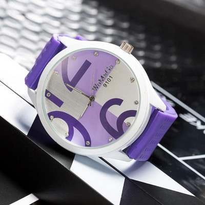 Womage Sieviešu Pulksteņi Modes Jauki Rozā Lieli Pulksteņi Sieviešu Sieviešu Gilrs Silikona sporta Pulksteņi Kvarca Rokas pulksteņi