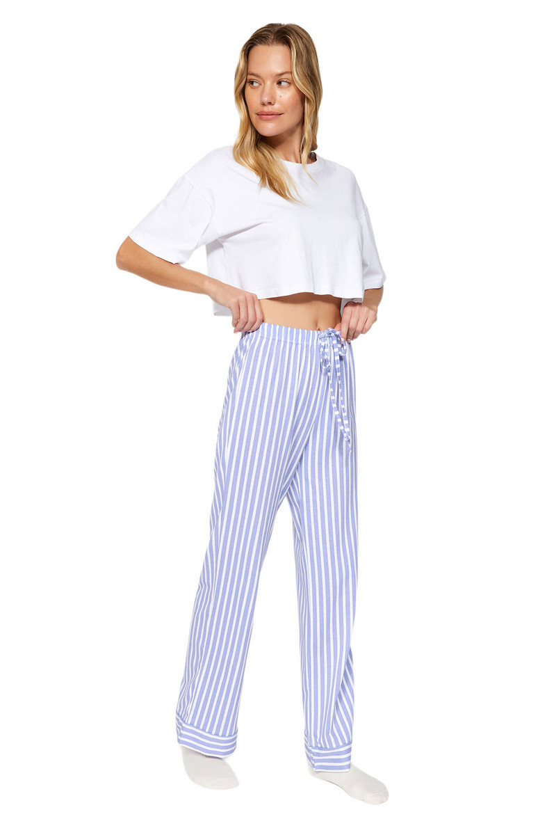 Trendyol ženski donji dio pidžame Gestreift s normalnim strukom