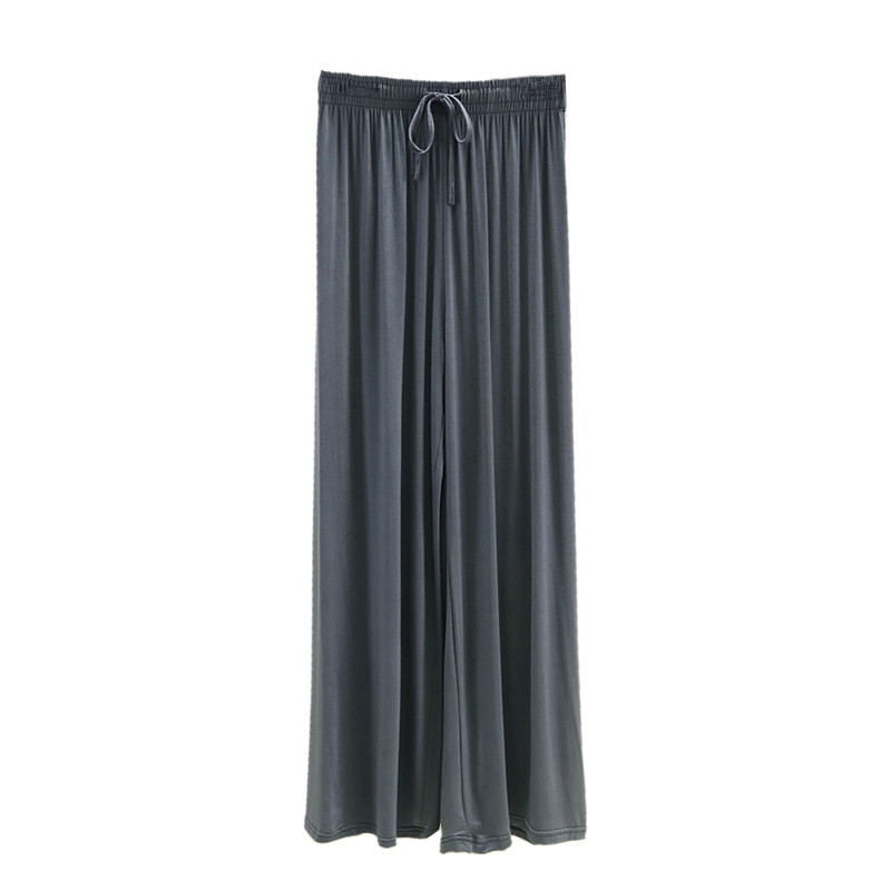 Platas BIKSES SIEVIETĒM 2023. gada vasarā Jaunas Solid Modal brīvas bikses, brīvas bikses Sieviešu harēma bikses ar augstu vidukli