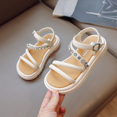 Moderne, udobne, ležerne, elegantne, ležerne i elegantne sandale s otvorenim prstima i kopčom otporne na habanje, ljetni novi stil 2024.