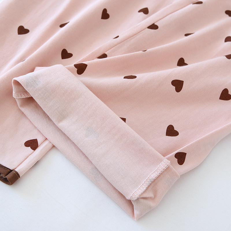 2024. g. sieviešu jaunās pavasara un rudens miega bikses, 100% kokvilna, trikotāžas, aizveramas garās bikses liela izmēra vasaras plānās, brīvas mājas bikses