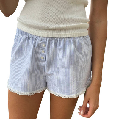 Naiste magamispüksid Altpüksid Suvised ruudulised pidžaamapüksid Magamisriided Koduriided Elastne vöökoht Magamisriided Pidžaamapüksid