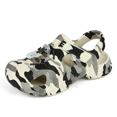 YISHEN Lányok Szandálok Gyerek Cipők Nyári terepszínű Zárt orrú Strandcipők Gyerekeknek EVA Rajzfilm Szandálok Infantiles Szandálok Fiúk