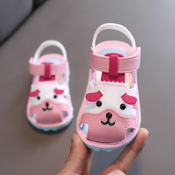 босоножки Baby Shoe Kid Sandals 2023 Summer New Baby First Walkers Anti Slip Boy Girl Sandals Дишащи ежедневни обувки Kid Shoes