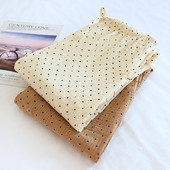 2023. gada jauns 100% kokvilnas marles guļambikses Sieviešu kokvilnas garās pidžamas bikses Sieviešu atpūtas apģērbs ar punktveida druku rudens ziemas brīvas bikses