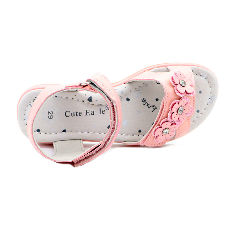 Meiteņu Sandales Zīmols Sandales Bērnu Vasaras Izgriezumi Gumijas Āda Skolas Sporta Apavi Elpojošs Atvērts Toe Ikdienas Sandales Meitenēm Jauns