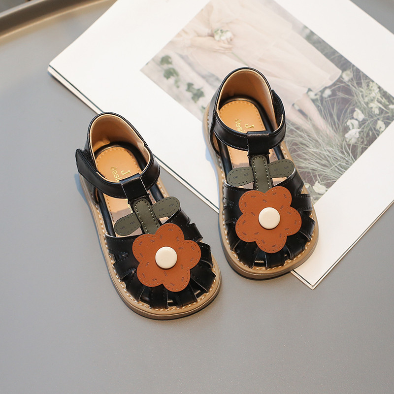 Modes Bērnu sandales Bēšs Pārvalks Purngals Mīksts Zēniem un Meitenēm Pludmales Apavi Vidējiem un Lieliem Bērnu Simt Bērnu Sandales