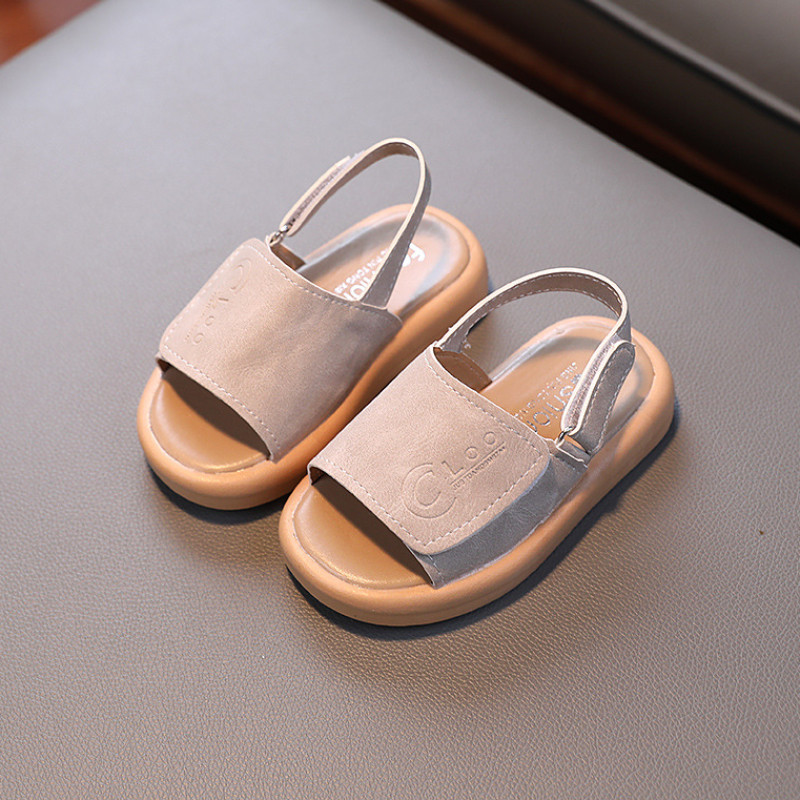 Bērnu apavi Bērnu sandales korejiešu versija Modes zēnu apavi Pludmales apavi Toddler Girl Shoes Kid Sandle Girl Sandalia De Mujer