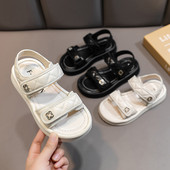 Nyári fiús lányszandálok gyerekeknek csúszásgátló kopásálló strandszandálok rajzfilm csecsemő tipegő cipők puha talpú gyerek diákcipők