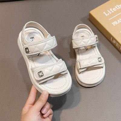 Nyári fiús lányszandálok gyerekeknek csúszásgátló kopásálló strandszandálok rajzfilm csecsemő tipegő cipők puha talpú gyerek diákcipők