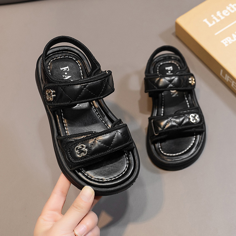 Nyári fiús lányszandálok gyerekeknek csúszásgátló kopásálló strandszandálok rajzfilm csecsemő tipegő cipők puha talpú gyerek diákcipők