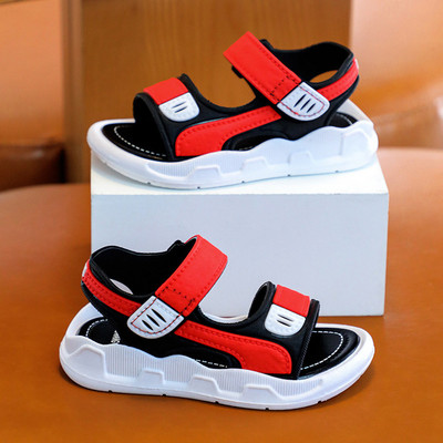 ljetne dječje Baotou nove sandale korejska verzija neklizajućeg mekog dna male srednje i velike cipele za plažu za dječake sandalije za bebe