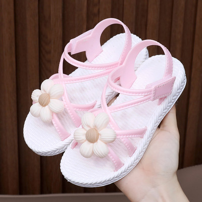 Lányszandál gyerekeknek Új Virágos Strandcipő Gyerekcipők Lányoknak Tipegő Lány Cipők Anya Gyerekcipők Női Szandálok Nyári Cipők