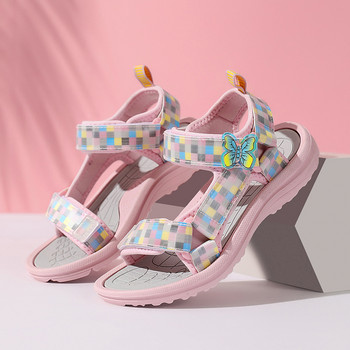 Летни детски сандали Бебешки момиченца Меки неплъзгащи се обувки Бебешка сладка перлена принцеса Деца Деца