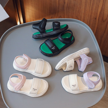 Σανδάλι Baby Boy Toddler Παπούτσια Μαλακή σόλα Anti Kick Casual Beach Shoe Girl Sho Kid Pu Sandalia Sandalia Infantil Menina Zapatos Niña