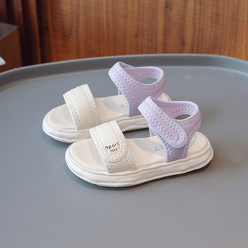 Σανδάλι Baby Boy Toddler Παπούτσια Μαλακή σόλα Anti Kick Casual Beach Shoe Girl Sho Kid Pu Sandalia Sandalia Infantil Menina Zapatos Niña